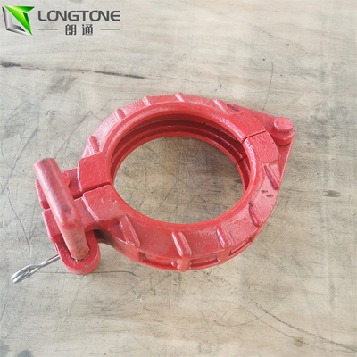 Pompa Beton Klem Pipa Rilis Cepat Putzmeister Wedge Type Clamp