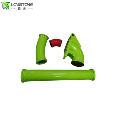Beton Concrete Pump Elbow Twin Wall Untuk Menghubungkan Pipa Pompa Beton