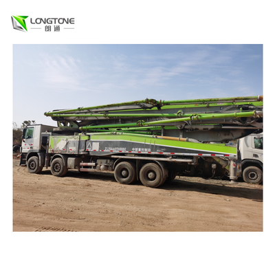ZOOMLION Truk Pompa Beton 47X-5RZ 47m Mobil Pompa Beton BENZ Chassis