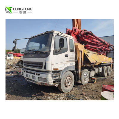 Truk Pompa Beton Putzmeister Bekas 37/42 / 52m Panjang Pompa