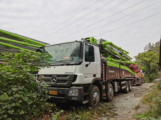 Truk Pompa Beton Bergerak yang Dipasang di Truk 150M3/H