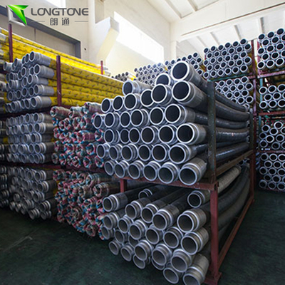 Bagian Pengaduk Beton Fleksibel Tahan Aus Selang Karet Pompa Beton 6 Inch