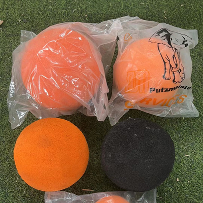 Kualitas Premium 17mm Spons Bola Karet Untuk Membersihkan Pipa Tabung