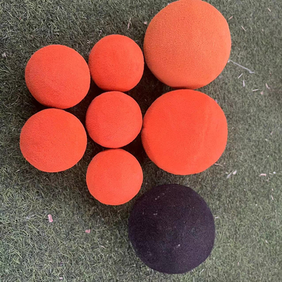 Bagian Pompa Beton 2 Inch, Sponge Clean Out Ball Untuk Membersihkan
