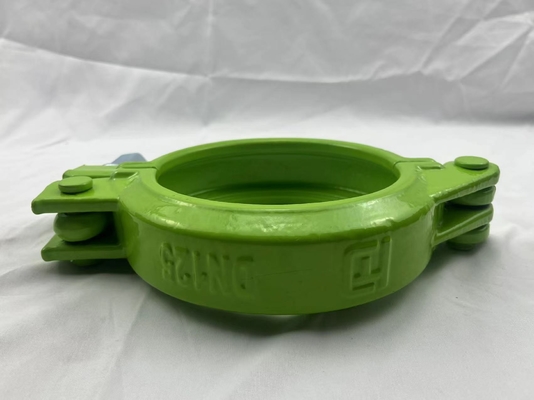 Bagian Pompa Beton Putzmeister Tekanan Tinggi DN125mm 5 Inch Pompa Beton Pipa Clamp
