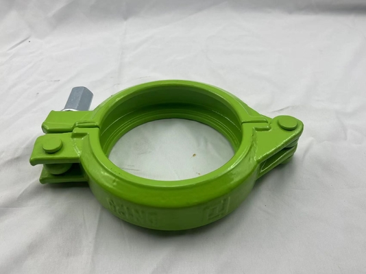 Bagian Pompa Beton Putzmeister Tekanan Tinggi DN125mm 5 Inch Pompa Beton Pipa Clamp