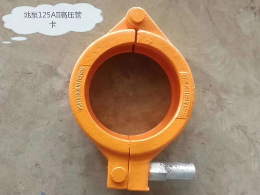 Pompa Beton Stainless Steel Clamp Seng Warna Disepuh Untuk Pipa