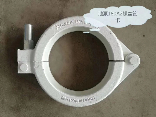 Pompa Beton Stainless Steel Clamp Seng Warna Disepuh Untuk Pipa