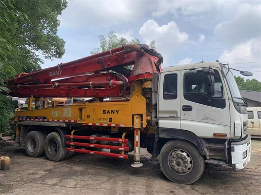 37 Meter Truk Bekas Truk Pompa Beton Dipasang SYG5360THB 49