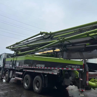 Pompa Beton Tangan Kedua Zoomlion Hidrolik Diesel 400L 49m
