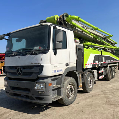 Truk Pompa Beton Diesel 300 KW Putzmeister M56 5 Untuk Konstruksi Beton Besar
