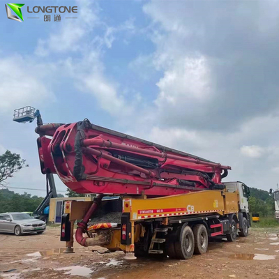 Pompa Beton Truk 52m Bekas 38t, Perbarui Pompa Beton Terpasang