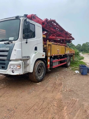 Truk Pompa Beton Zoomlion Bekas 63m Remote Control Nirkabel