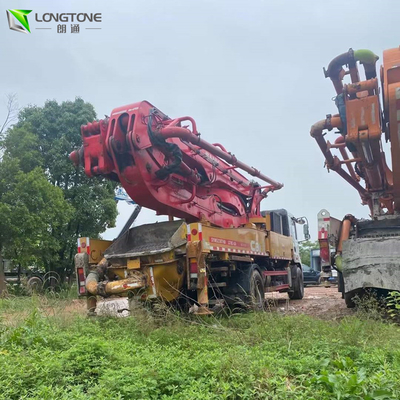 Truk Pompa Beton Zoomlion Bekas 63m Remote Control Nirkabel