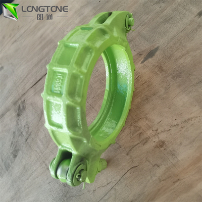 Pompa Beton Stainless Steel Clamp Seng Warna Disepuh Untuk Pipa