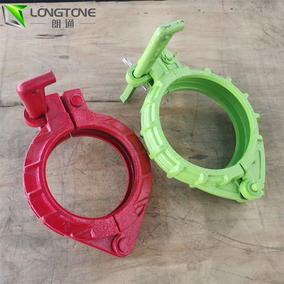 DN100 4in Baja Tempa Pompa Beton Clamp Snap sertifikasi CE