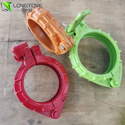 Pompa Beton Klem Pipa Rilis Cepat Putzmeister Wedge Type Clamp