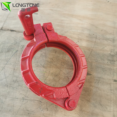 Pompa Beton Klem Pipa Rilis Cepat Putzmeister Wedge Type Clamp