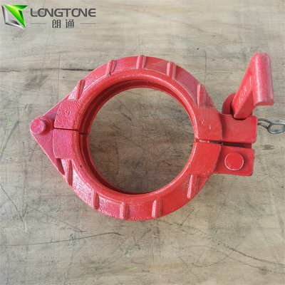 Pompa Beton Klem Pipa Rilis Cepat Putzmeister Wedge Type Clamp
