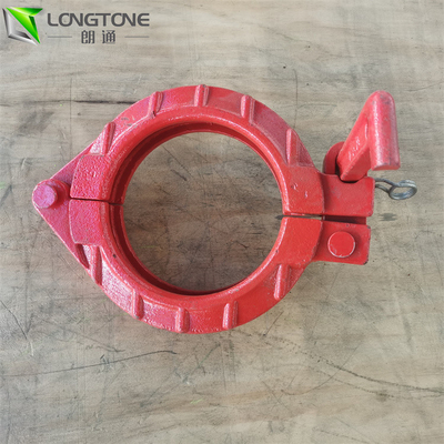 Pompa Beton Klem Pipa Rilis Cepat Putzmeister Wedge Type Clamp