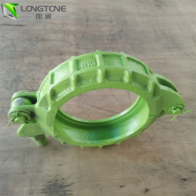 DN100 4in Baja Tempa Pompa Beton Clamp Snap sertifikasi CE