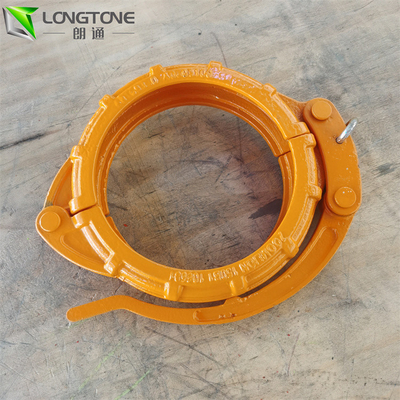 Ditempa 5 Inch Pompa Beton Clamp Sambungan Kopling Pipa Tahan Lama