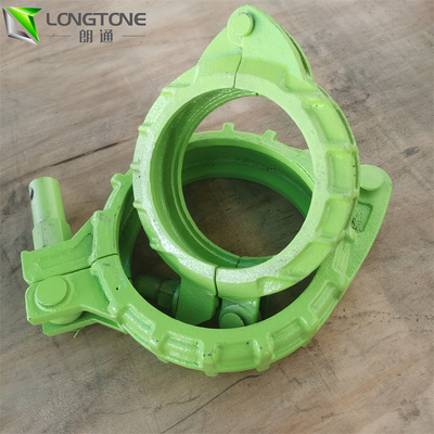 Dn125 Snap Mounting Concrete Pump Clamp Screw Coupling Untuk Sambungan Pipa