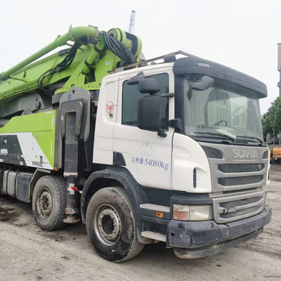 Truk Pompa Beton Putzmeister Bekas Bekas 62 Meter 600 L