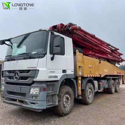 Pompa Beton Mixer Iveco yang Disesuaikan Bekas 120M³ / H 550L