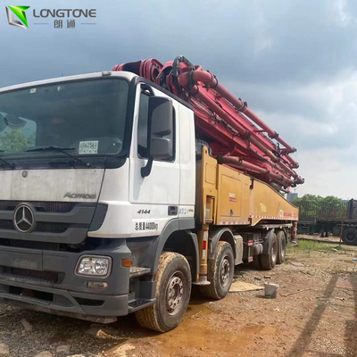 Pompa Beton Mixer Iveco yang Disesuaikan Bekas 120M³ / H 550L