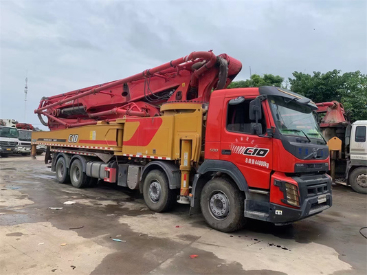 39M Truck Mounted Concrete Boom Pump Dari Truk Pompa Beton Hidraulik