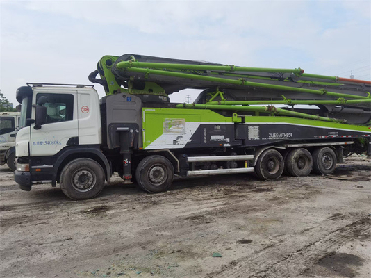 39M Truck Mounted Concrete Boom Pump Dari Truk Pompa Beton Hidraulik