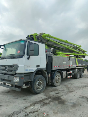 Mercedes Benz Bekas Pompa Trailer Beton 32 MPa Warna Kustom