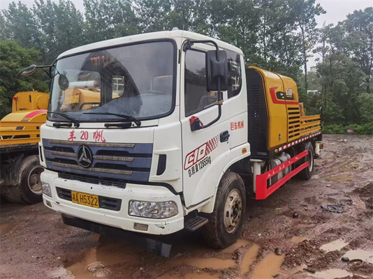 Pompa Jalur Trailer Beton Terpasang Truk Kota Bekas Tahan Aus