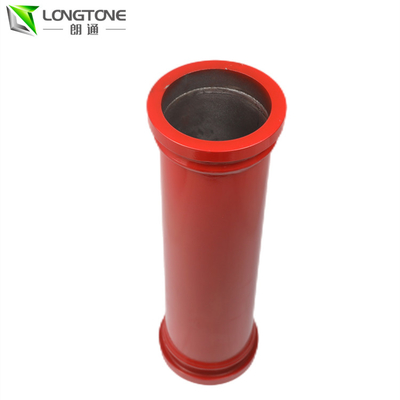 SK Flange Delivery ST52 Pipa baja 5 Inch Seamless 30000CBM Untuk Pompa Beton