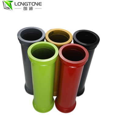 ST52 16Mn Pompa Beton Pipa Dinding Kembar Tahan Aus Kustom