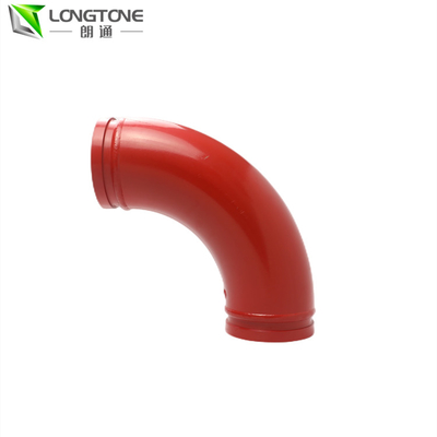 Bend Sany Concrete Pump Parts, Cast Twin Wall Elbow DN125 X R1000/500 X 45