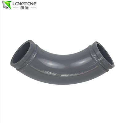 Pipa Pompa Beton Dilas Tekuk 4.5mm Tebal Dinding Kembar Siku