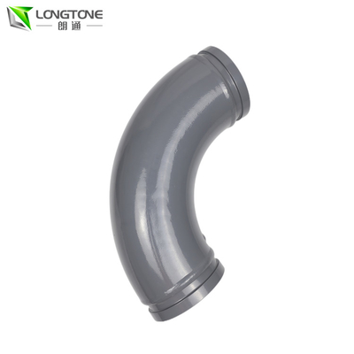 Pipa Pompa Beton Melengkung Longtone DN125 * 90D Twin Wall Elbow