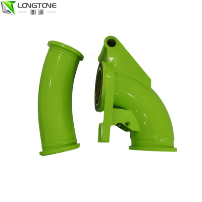Bagian Pompa Beton Putzmeister Pengecoran Outlet Siku 7 Inch