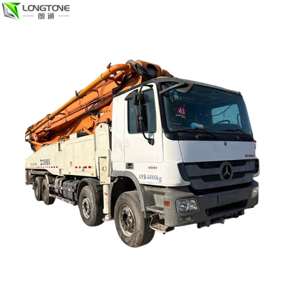 SANY Bekas Pompa Trailer Beton 56M Truk Pompa Beton Tangan Kedua