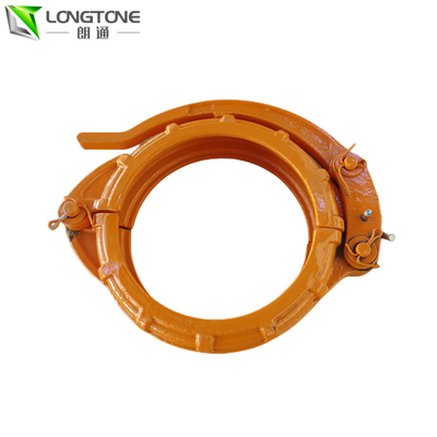 Snap Sany Concrete Pump Parts Coupling Clamp Untuk Pipa Pengiriman