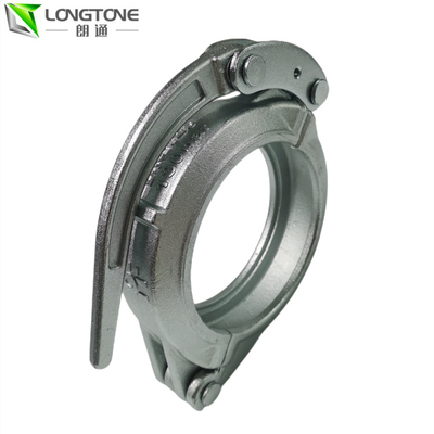 5INCH DN125 Pompa Beton Pipa Clamp Coupling Ditempa Untuk Selang Karet
