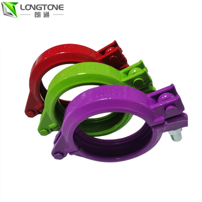 Bagian Pompa Beton Schwing Galvanis Tahan Lama DN125mm Snap Clamp Pipa Beton