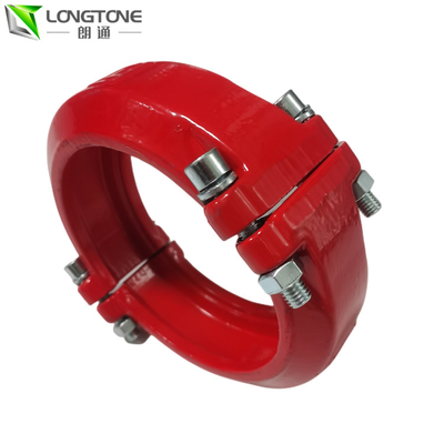 5INCH DN125 Pompa Beton Pipa Clamp Coupling Ditempa Untuk Selang Karet