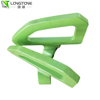Bagian-bagian Pompa Beton Schwing Lapisan Hardfacing Polishing Paddle Pencampuran Beton