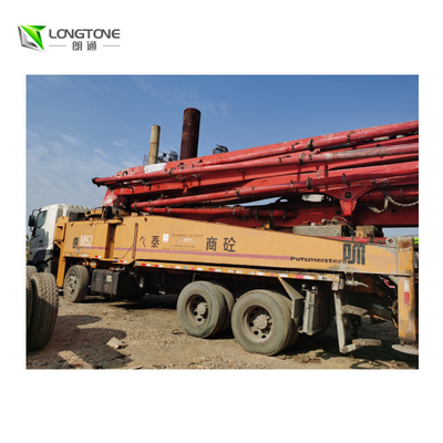 Truk Pompa Beton Putzmeister Bekas 37/42 / 52m Panjang Pompa
