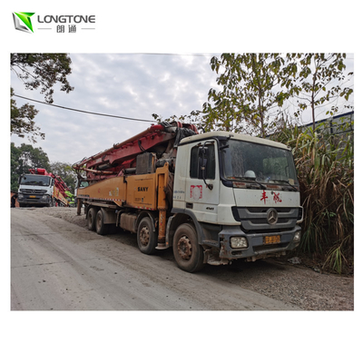 Truk Pompa Beton Zoomlion Bekas 37m 42m 48m 52m