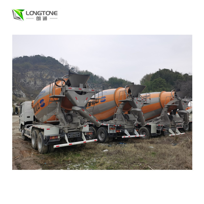 Truk Pengaduk Beton Semen Cina Howo 8m3 10m3 12m3 6x4