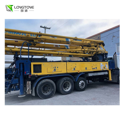 Truk Beton Kuning Sany Bekas Dengan Maks. Tekanan 6 - 6,6 MPa Maks. Diameter Agregat 24 - 36 Mm